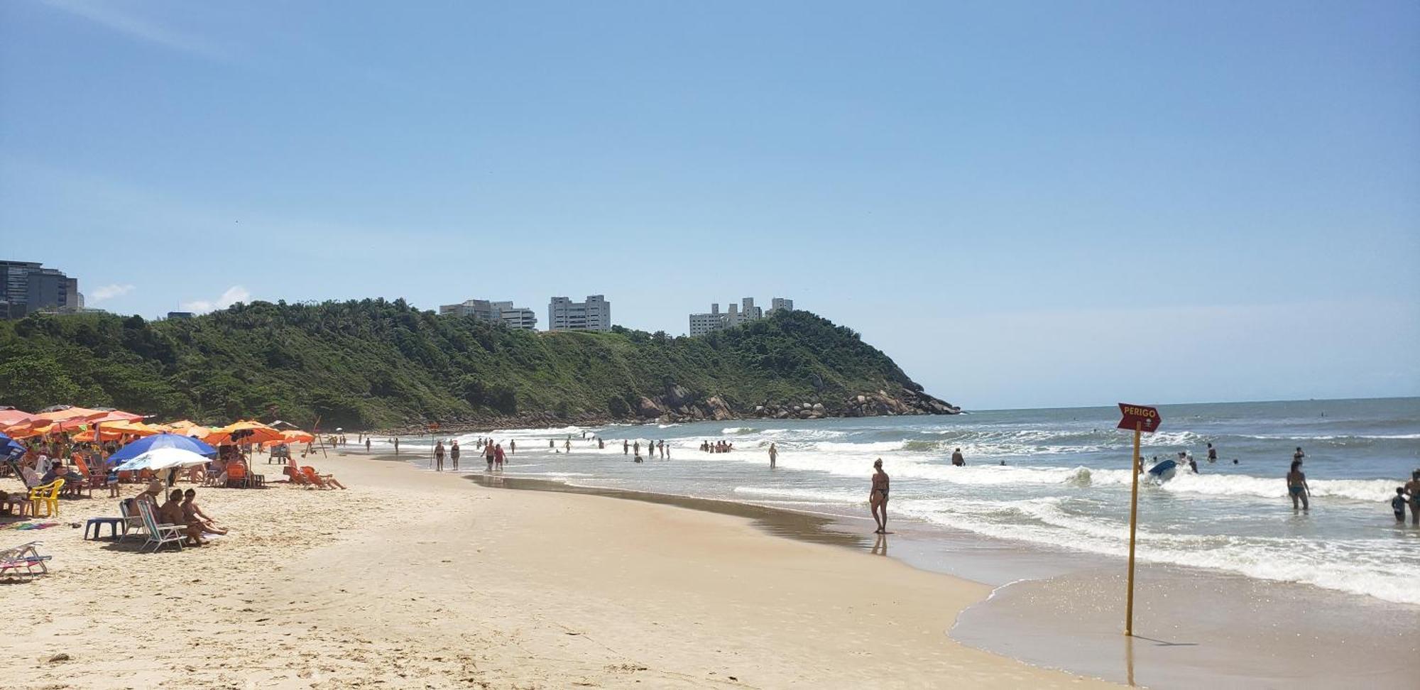 San Remo Apartamento Praia Do Tombo Guarujá Dış mekan fotoğraf