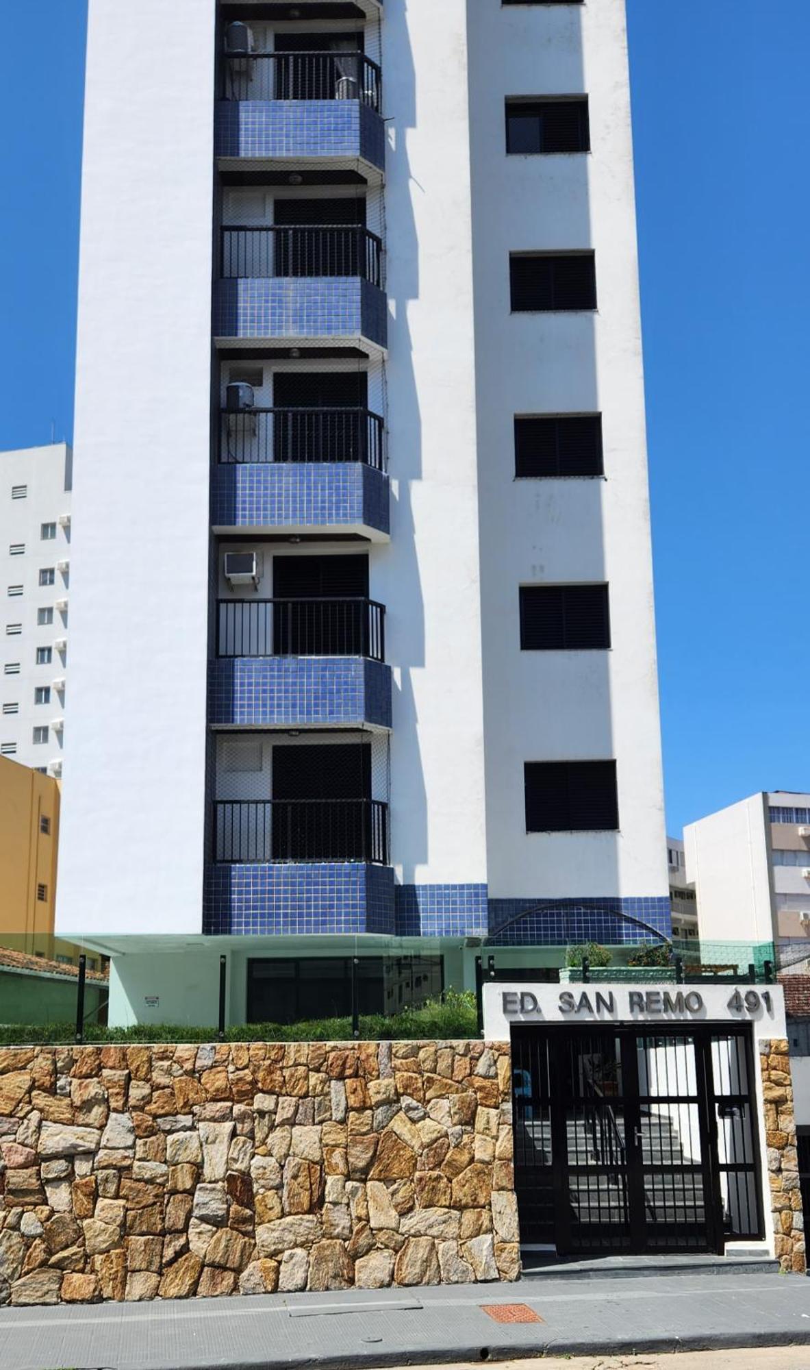 San Remo Apartamento Praia Do Tombo Guarujá Dış mekan fotoğraf